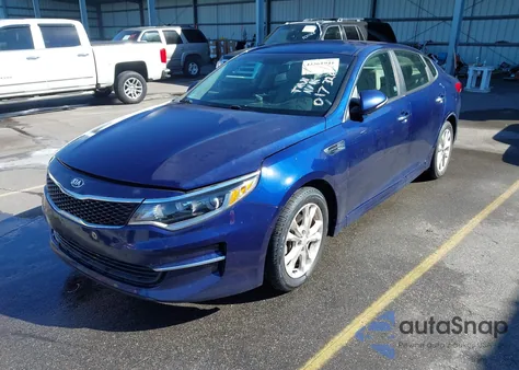 2016 Kia Optima Lx from USA, damaged, VIN 5XXGT4L39GG017326